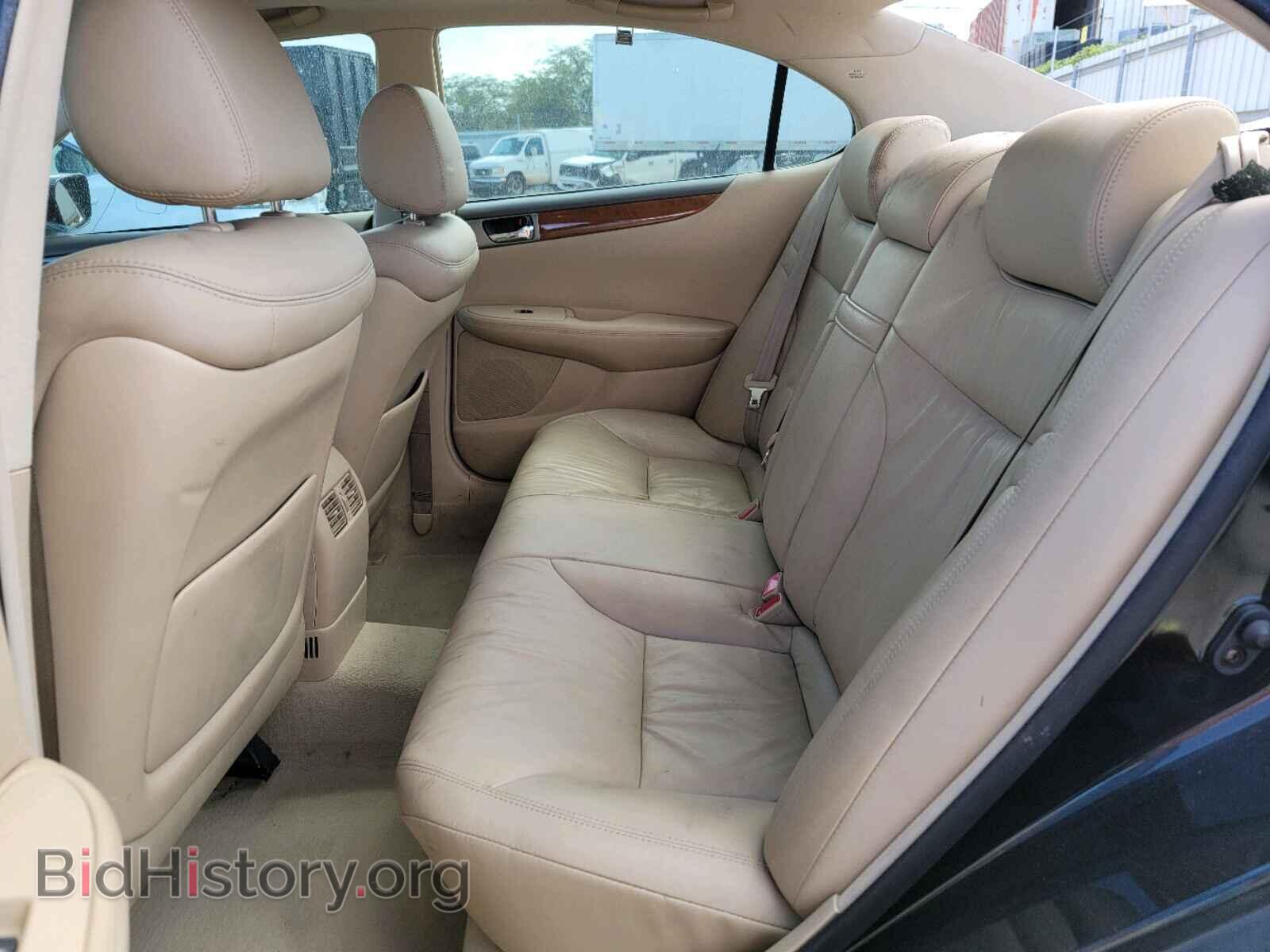 2006 LEXUS ES330 - VIN: JTHBA30G765144210 - Фото 6