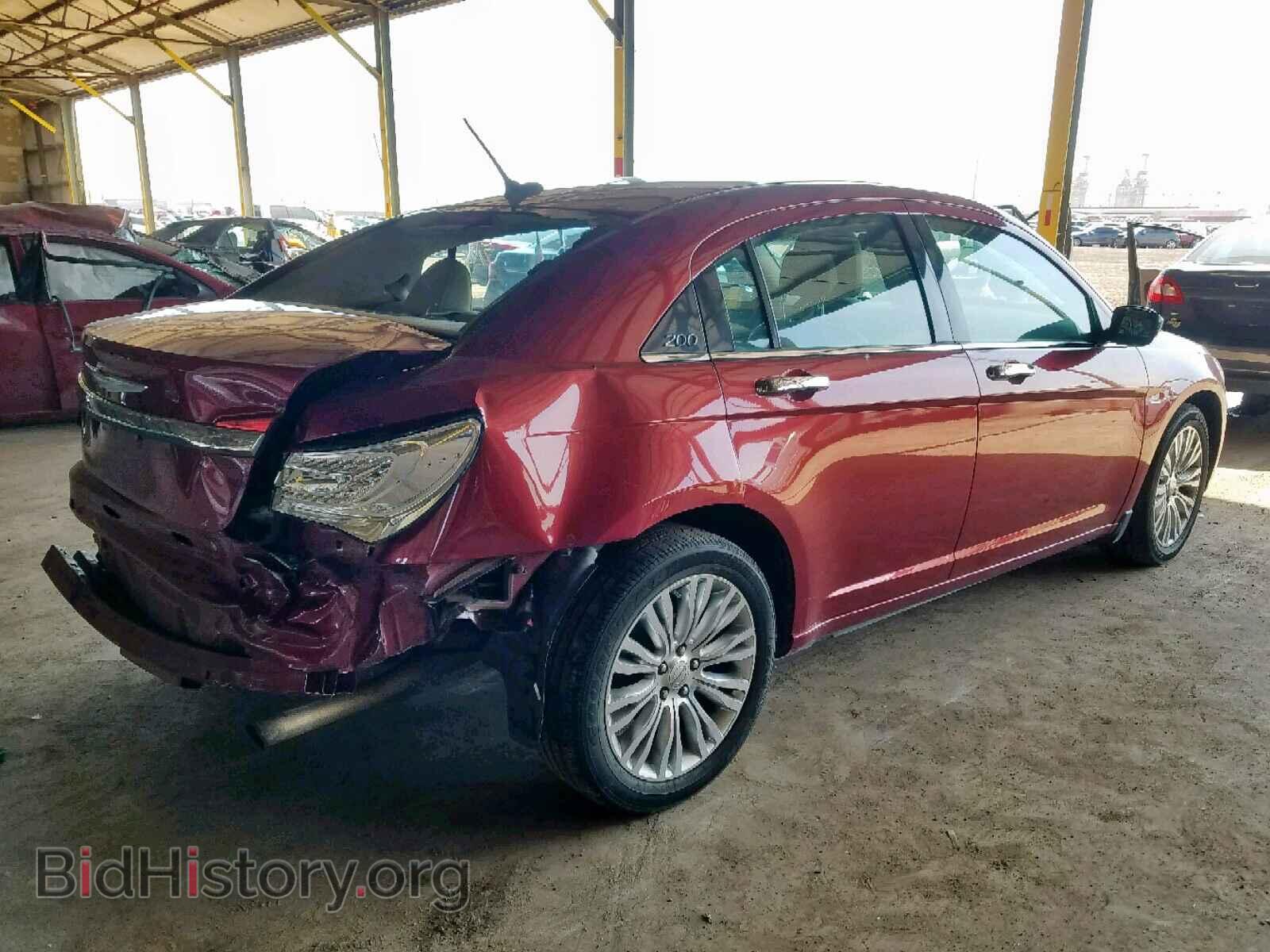 2012 CHRYSLER 200 - VIN: 1C3CCBCB1CN107793 - Фото 4