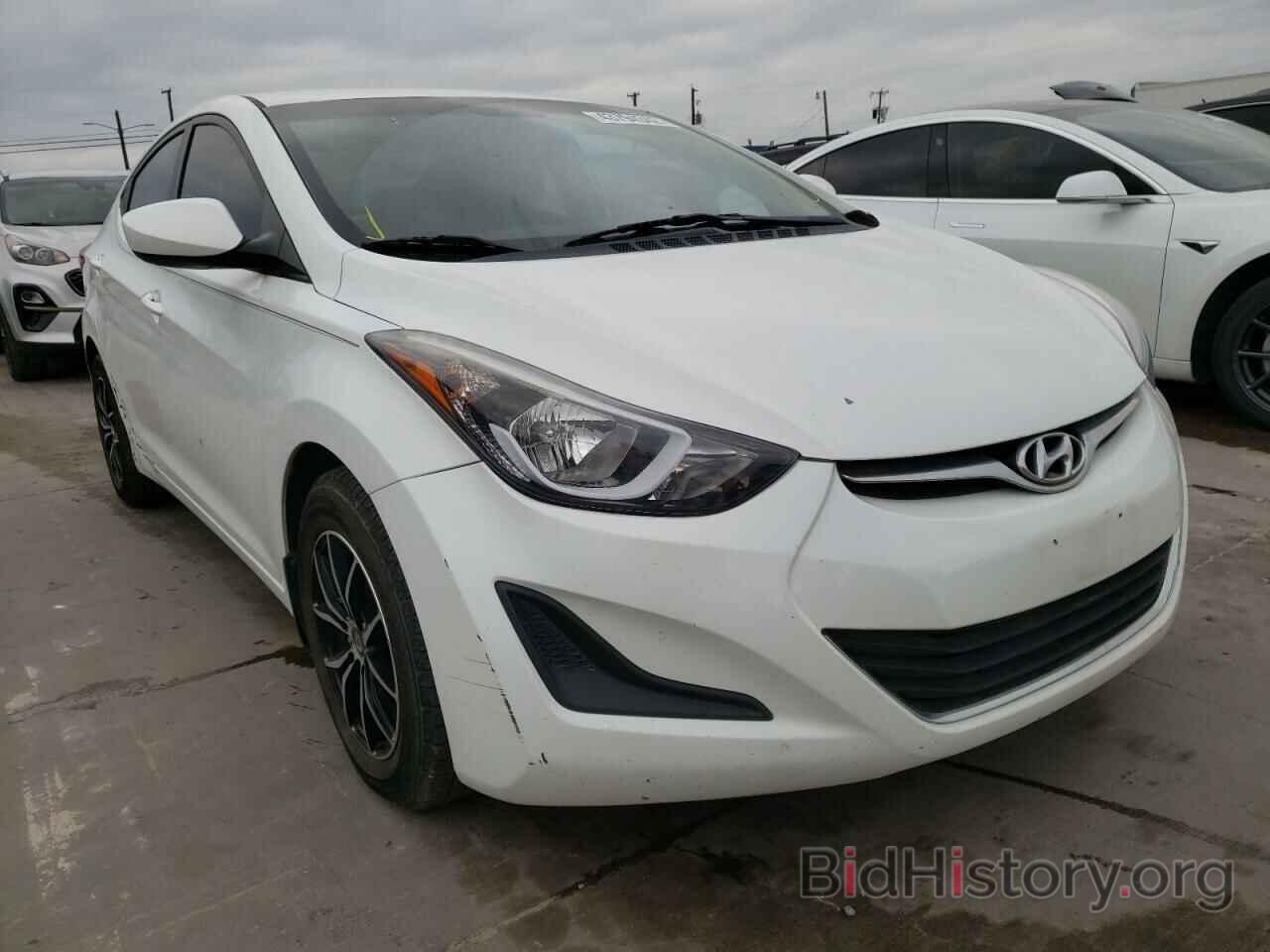 Фотография 5NPDH4AE5GH788363 - HYUNDAI ELANTRA 2016