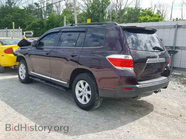 2012 TOYOTA HIGHLANDER - VIN: 5TDBK3EH7CS095497 - Фото 3