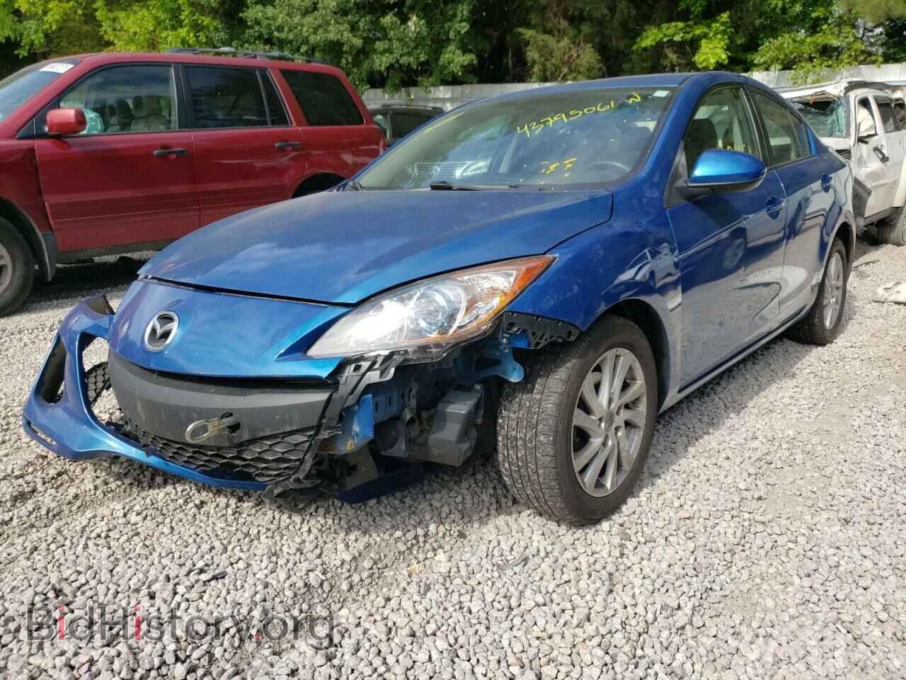 2012 MAZDA 3 - VIN: JM1BL1V88C1639505 - Фото 2