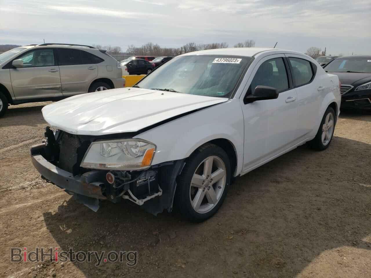 Фотография 1C3CDZAB2DN566647 - DODGE AVENGER 2013