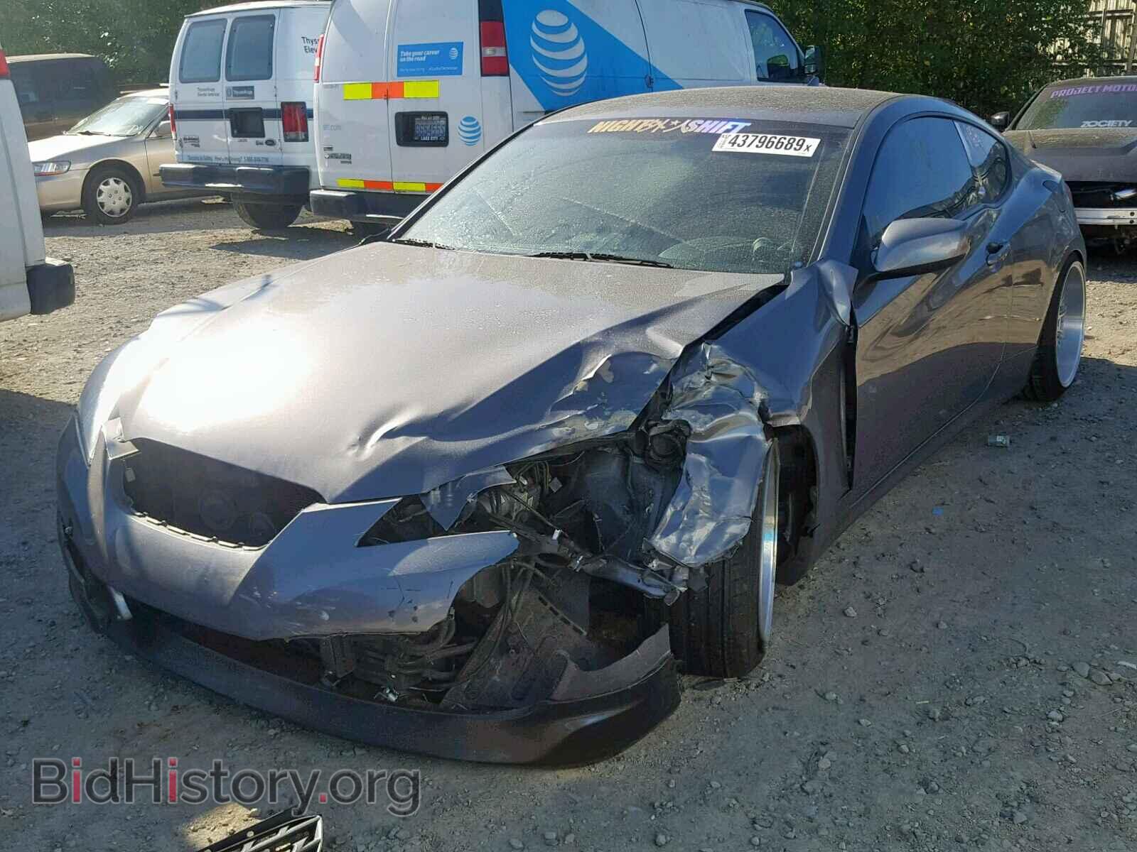 2011 HYUNDAI GENESIS - VIN: KMHHT6KD0BU044231 - Фото 2