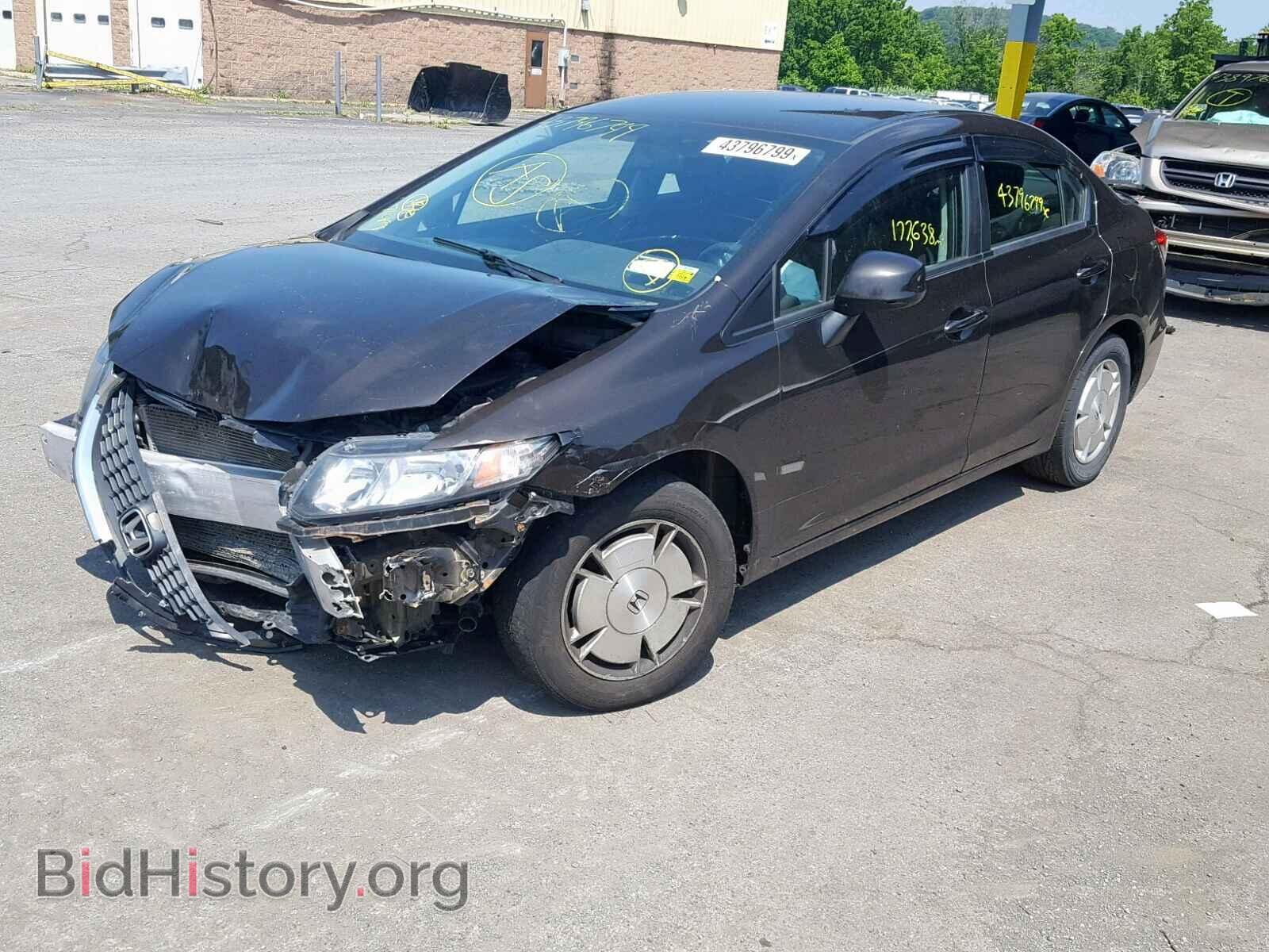 2013 HONDA CIVIC - VIN: 2HGFB2F66DH530231 - Фото 2