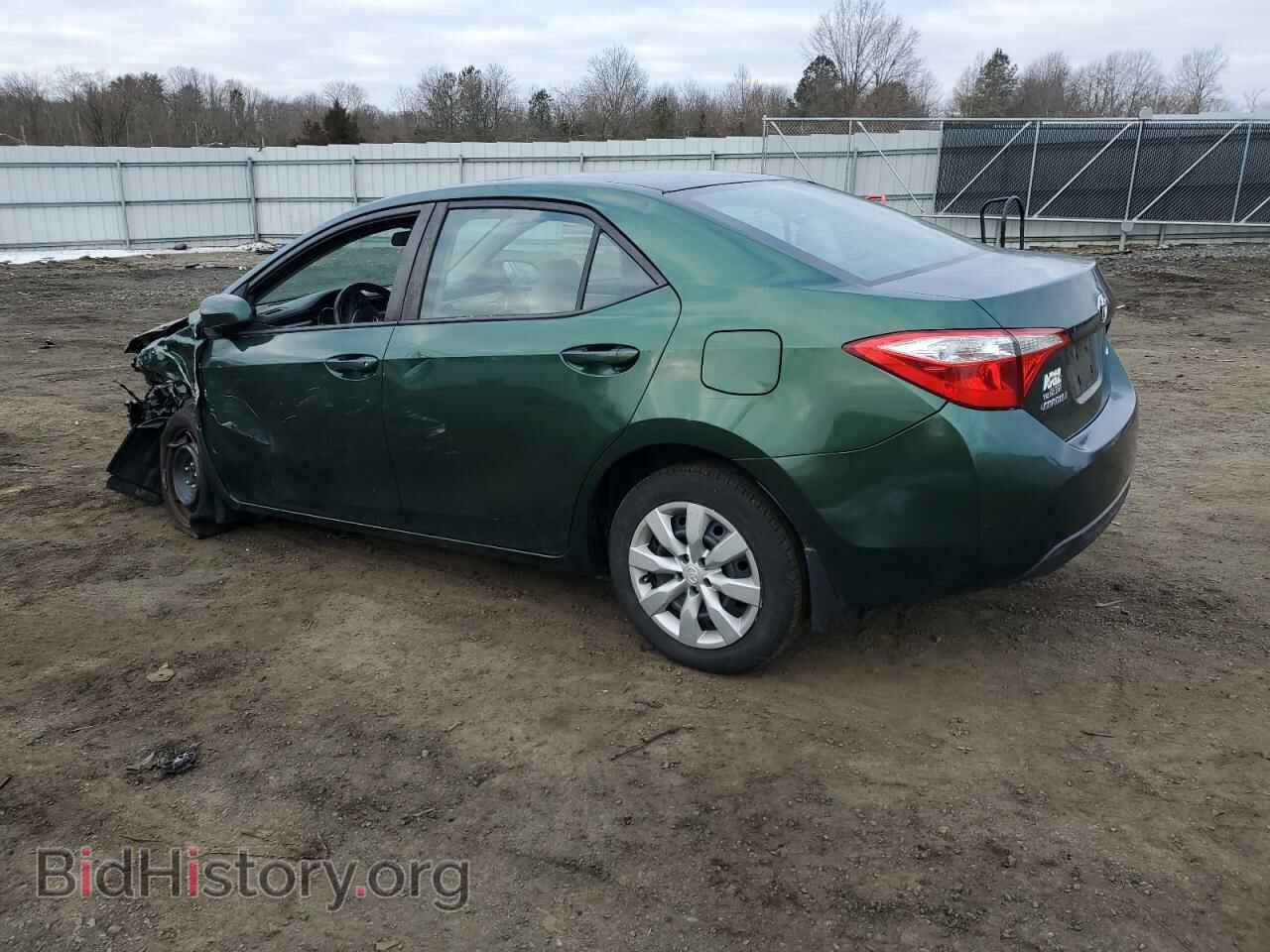 2014 TOYOTA COROLLA - VIN: 2T1BURHEXEC212533 - Фото 2