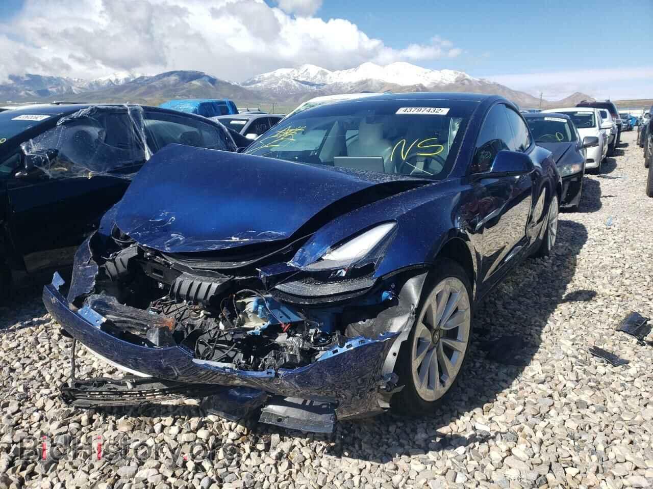 2022 TESLA MODEL 3 - VIN: 5YJ3E1EB9NF137414 - Фото 2