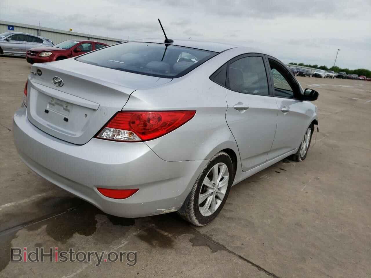 2013 HYUNDAI ACCENT - VIN: KMHCU4AE4DU300833 - Фото 4