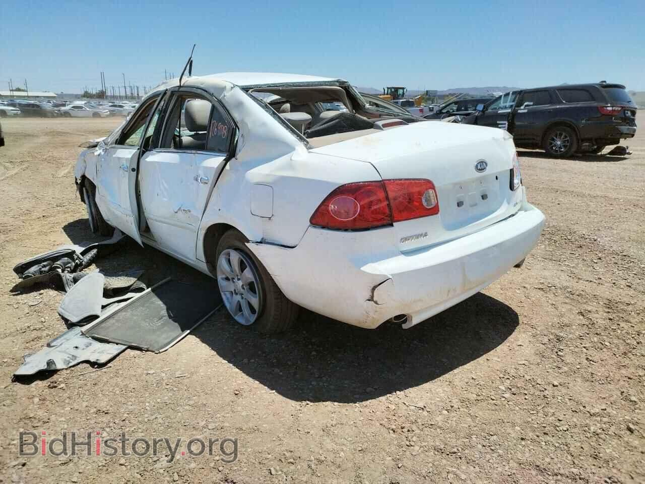 2006 KIA OPTIMA - VIN: KNAGE124565036958 - Фото 3