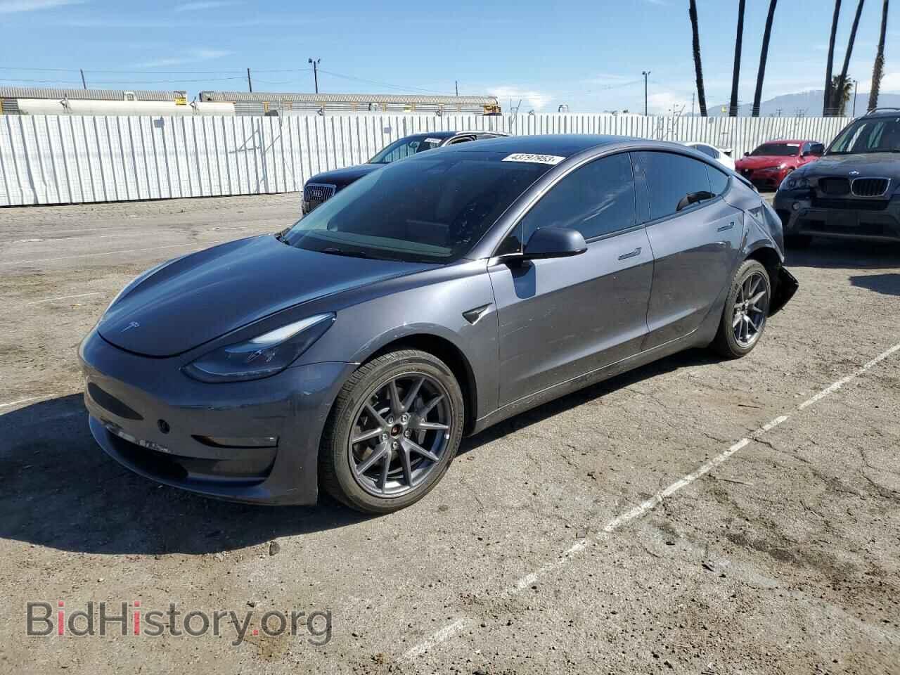 Фотография 5YJ3E1EB6NF205815 - TESLA MODEL 3 2022