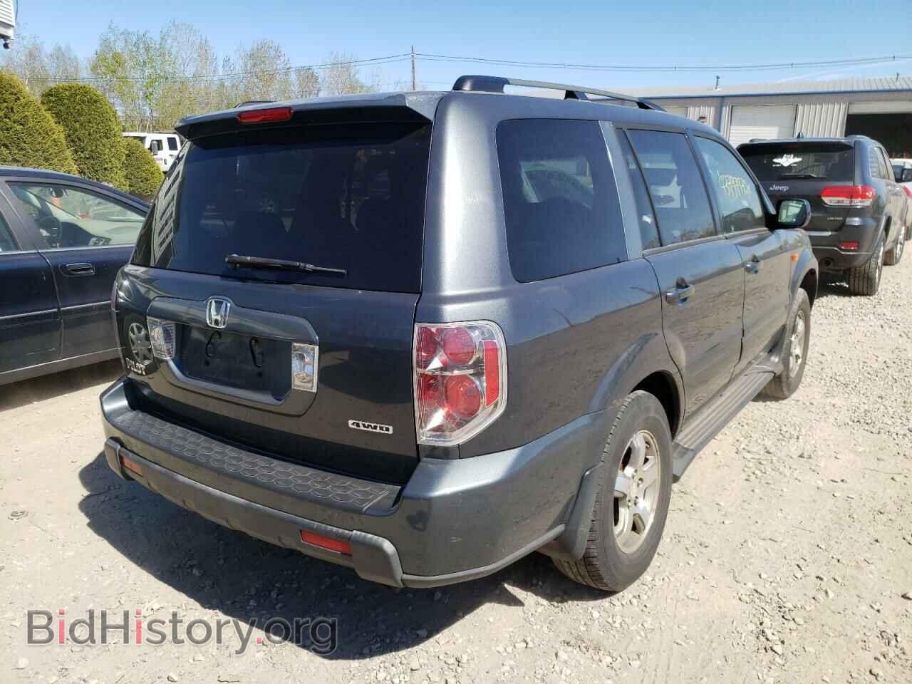 2006 HONDA PILOT - VIN: 2HKYF18426H522736 - Фото 4
