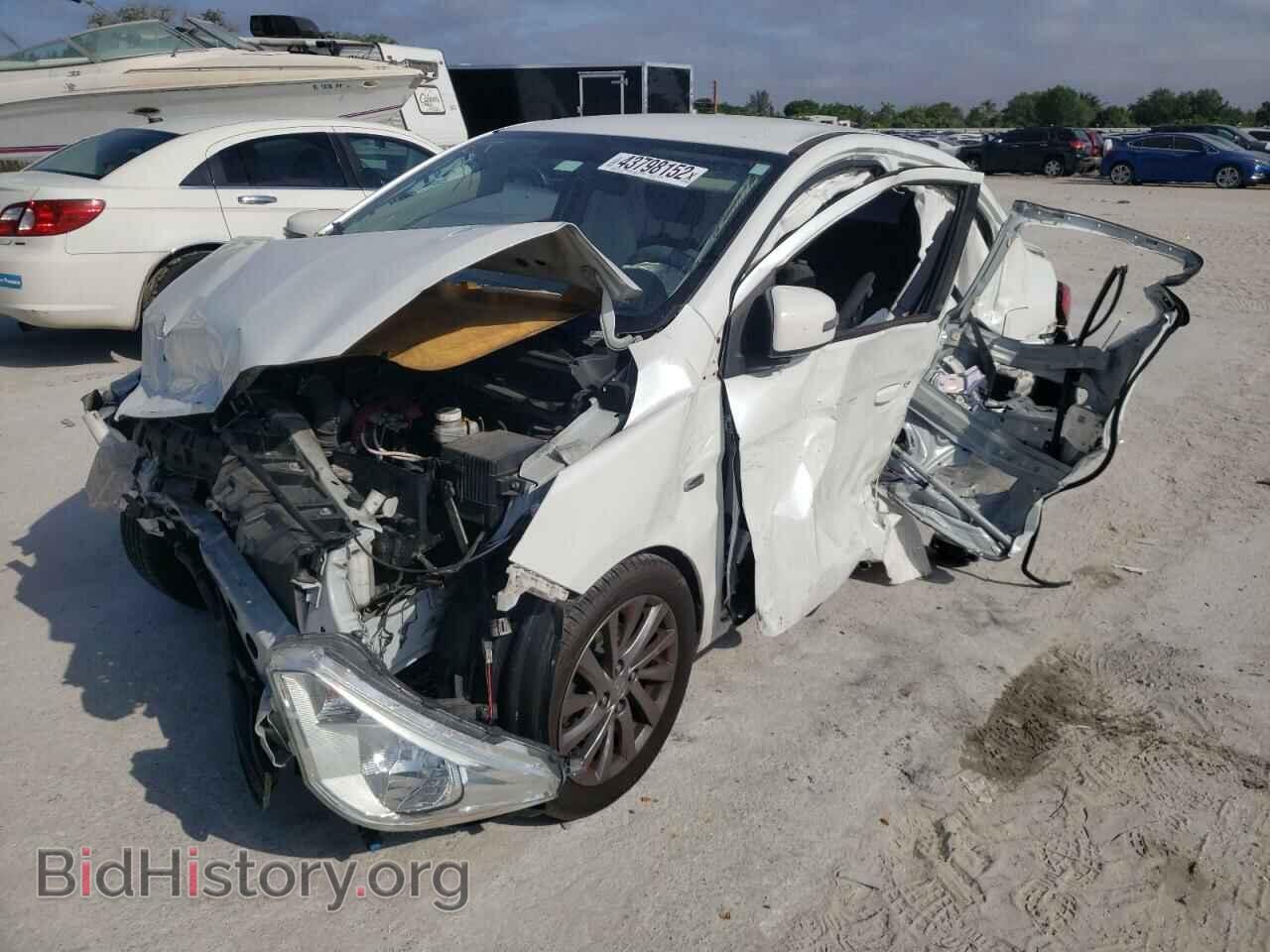 2017 MITSUBISHI MIRAGE - VIN: ML32F4FJ5HHF14847 - Фото 2