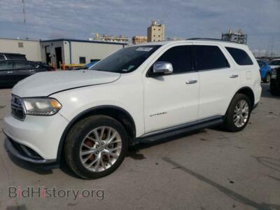 2014 Dodge DURANGO Citadel, белый — VIN 1C4RDHEG3EC979714, Copart