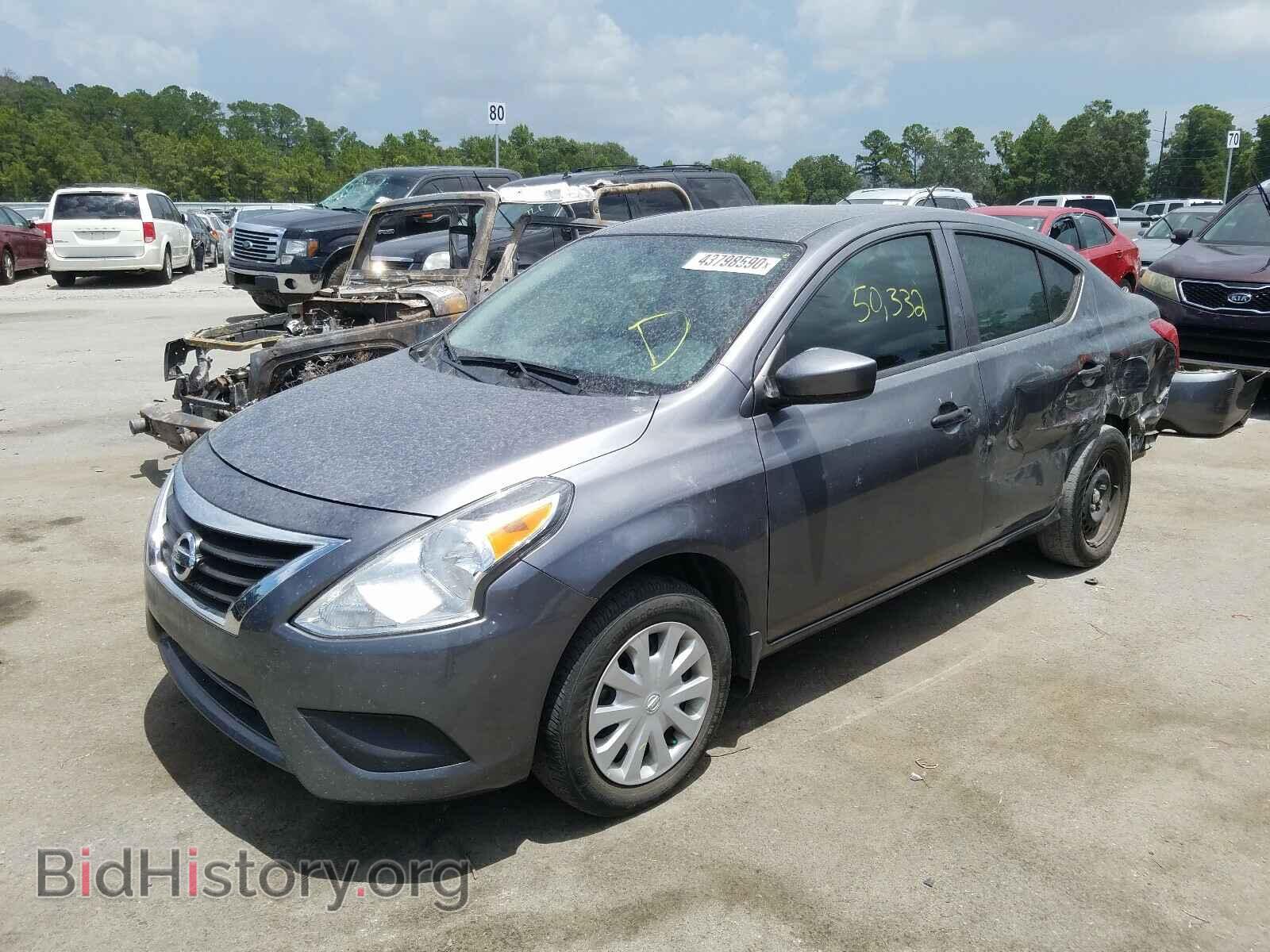 2016 NISSAN VERSA - VIN: 3N1CN7AP3GL918408 - Фото 2