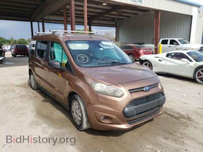 2014 Ford TRANSIT CO, brown — VIN NM0GE9F71E1164882, Copart