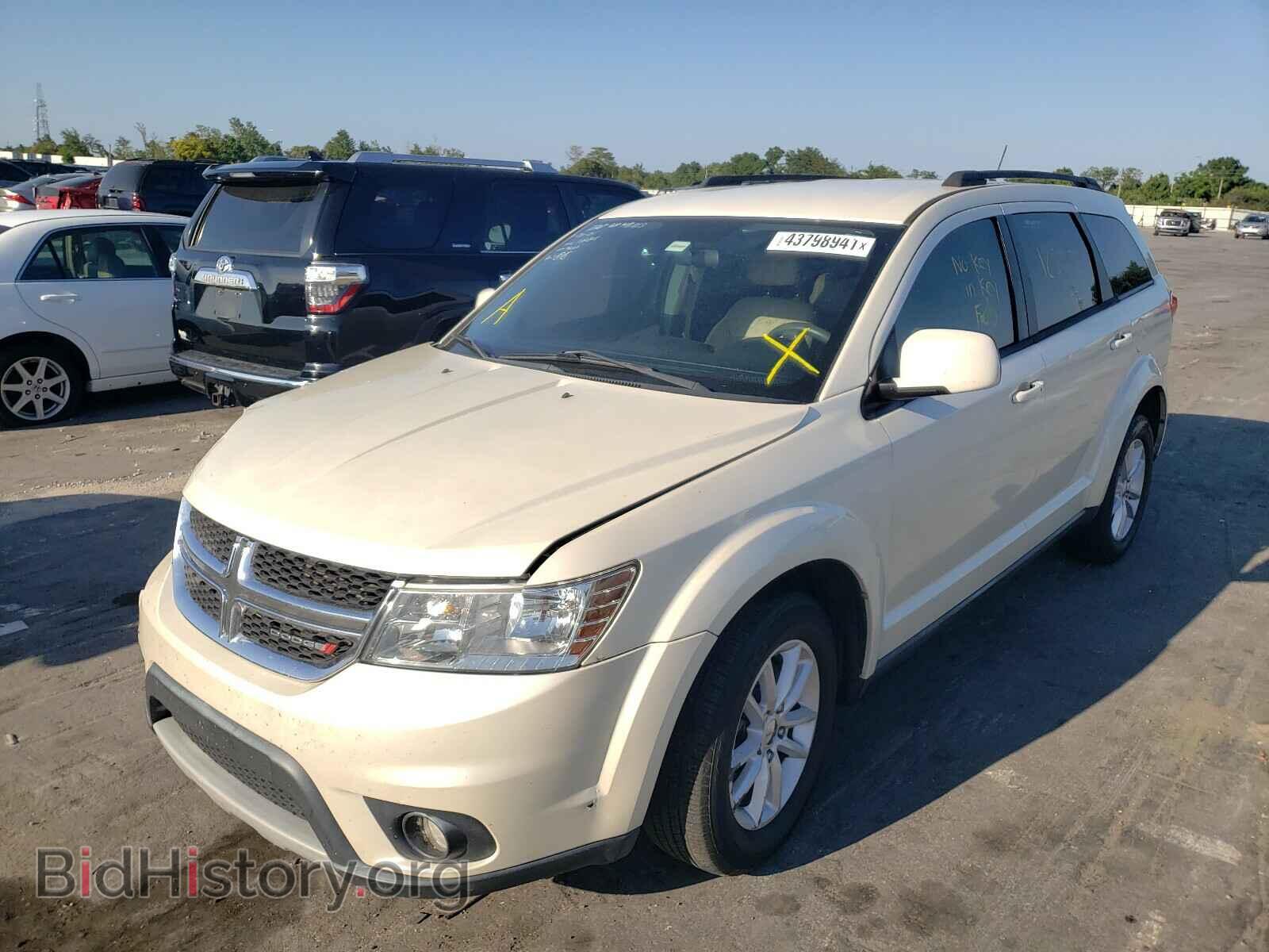 2013 DODGE JOURNEY - VIN: 3C4PDCBG2DT619531 - Фото 2