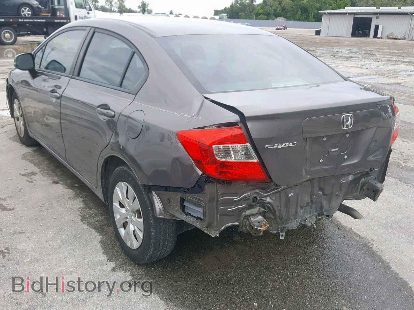 2012 HONDA CIVIC LX - VIN: 19XFB2F50CE077207 - Фото 3