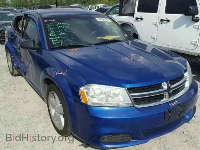 Photo 1C3CDZAB4DN700526 - DODGE AVENGER 2013