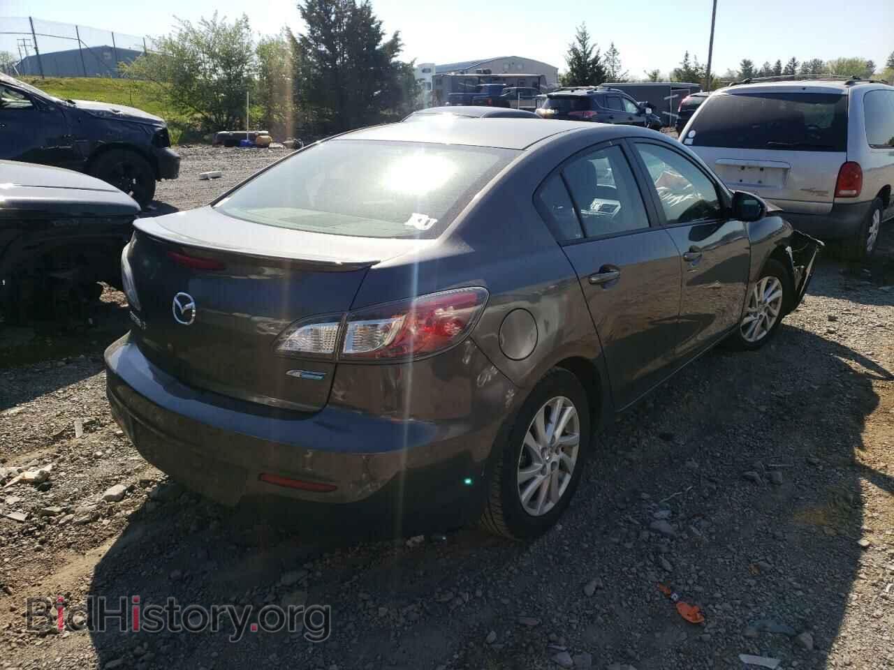 2012 MAZDA 3 - VIN: JM1BL1W84C1537214 - Фото 4