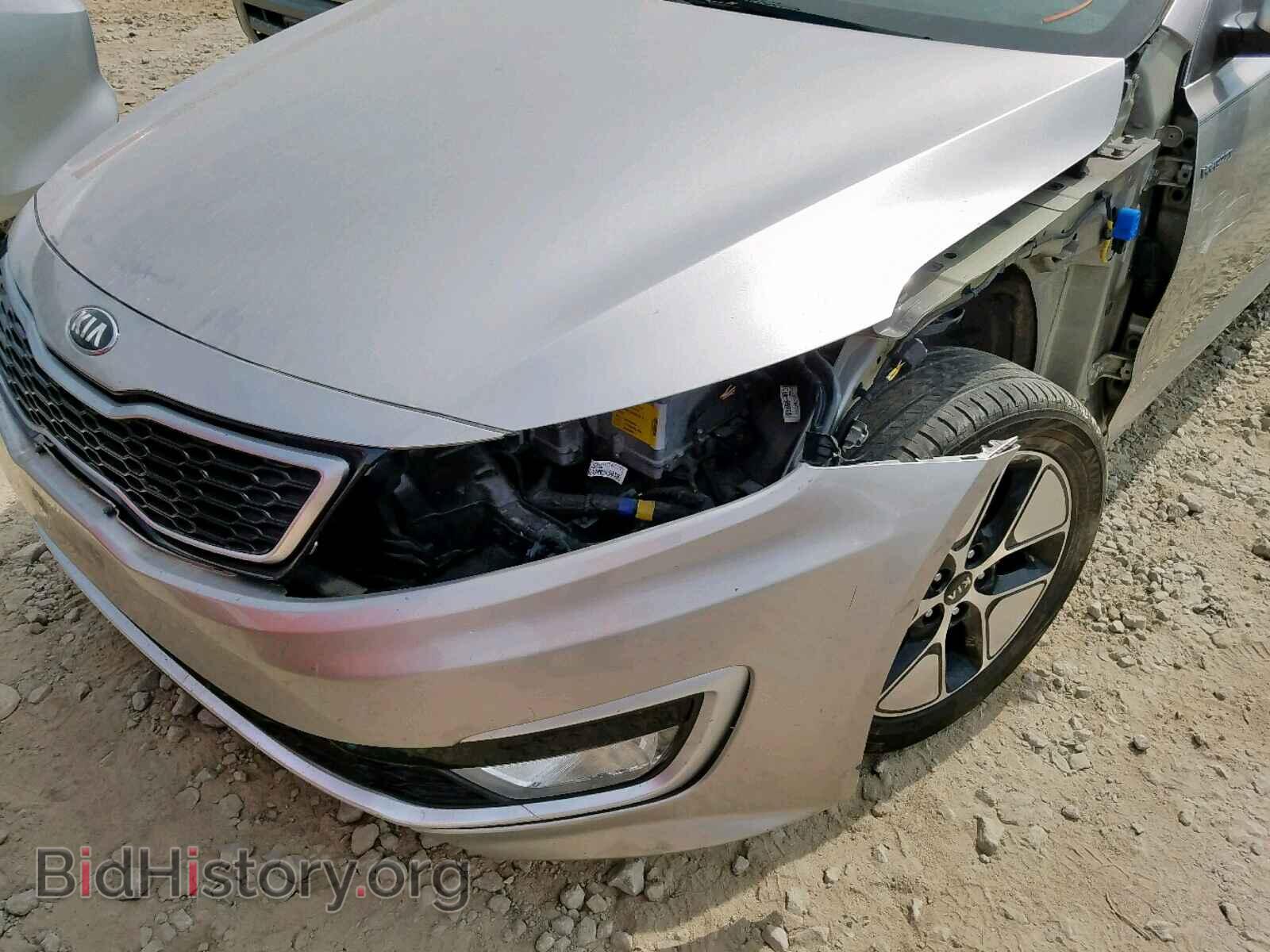 2013 KIA OPTIMA HYB - VIN: KNAGM4AD6D5062164 - Фото 9
