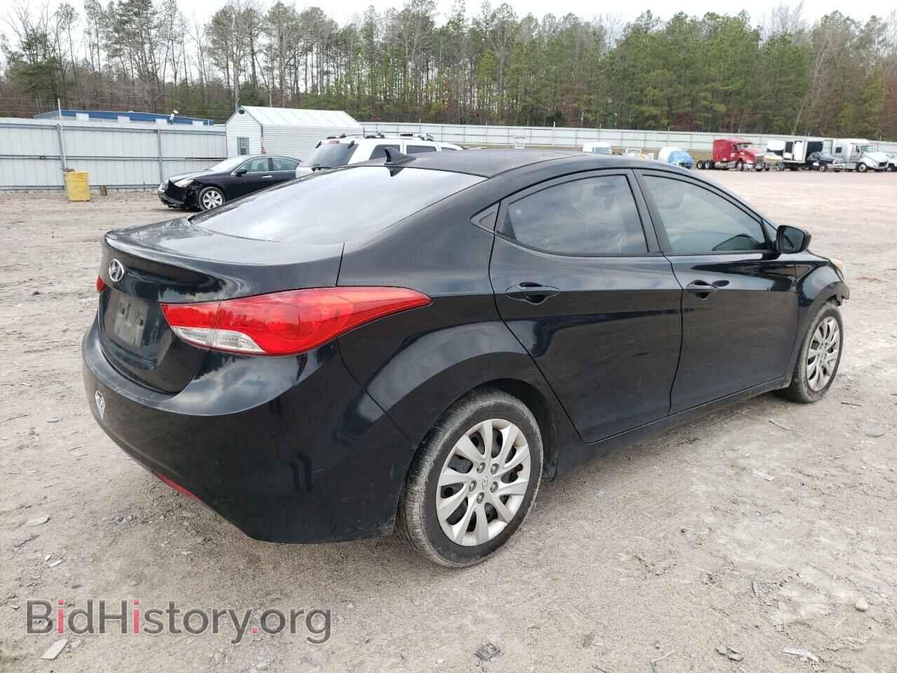 2012 HYUNDAI ELANTRA - VIN: 5NPDH4AE5CH078924 - Фото 3