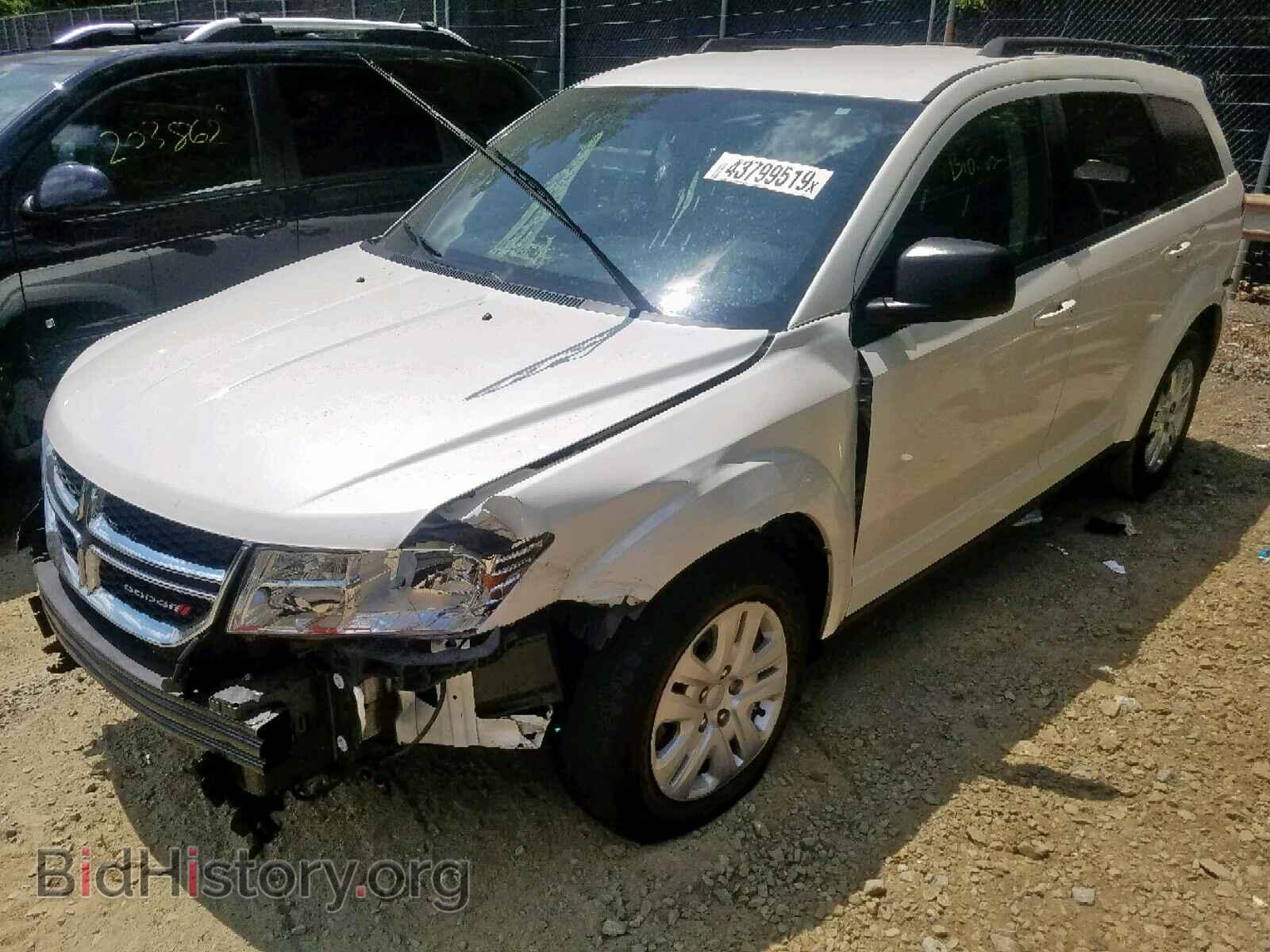 2016 DODGE JOURNEY SE - VIN: 3C4PDCAB8GT139617 - Фото 2