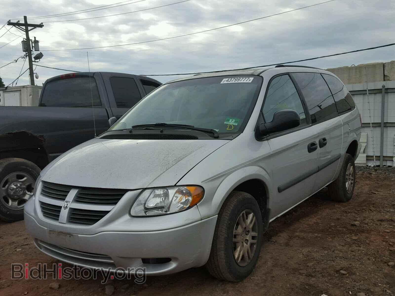 2007 DODGE CARAVAN - VIN: 1D4GP24R67B166345 - Фото 2