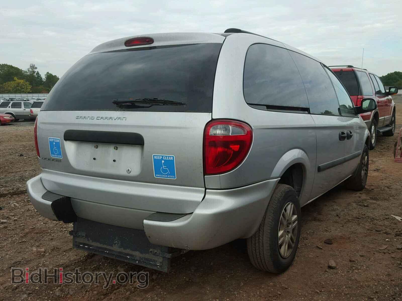 2007 DODGE CARAVAN - VIN: 1D4GP24R67B166345 - Фото 4