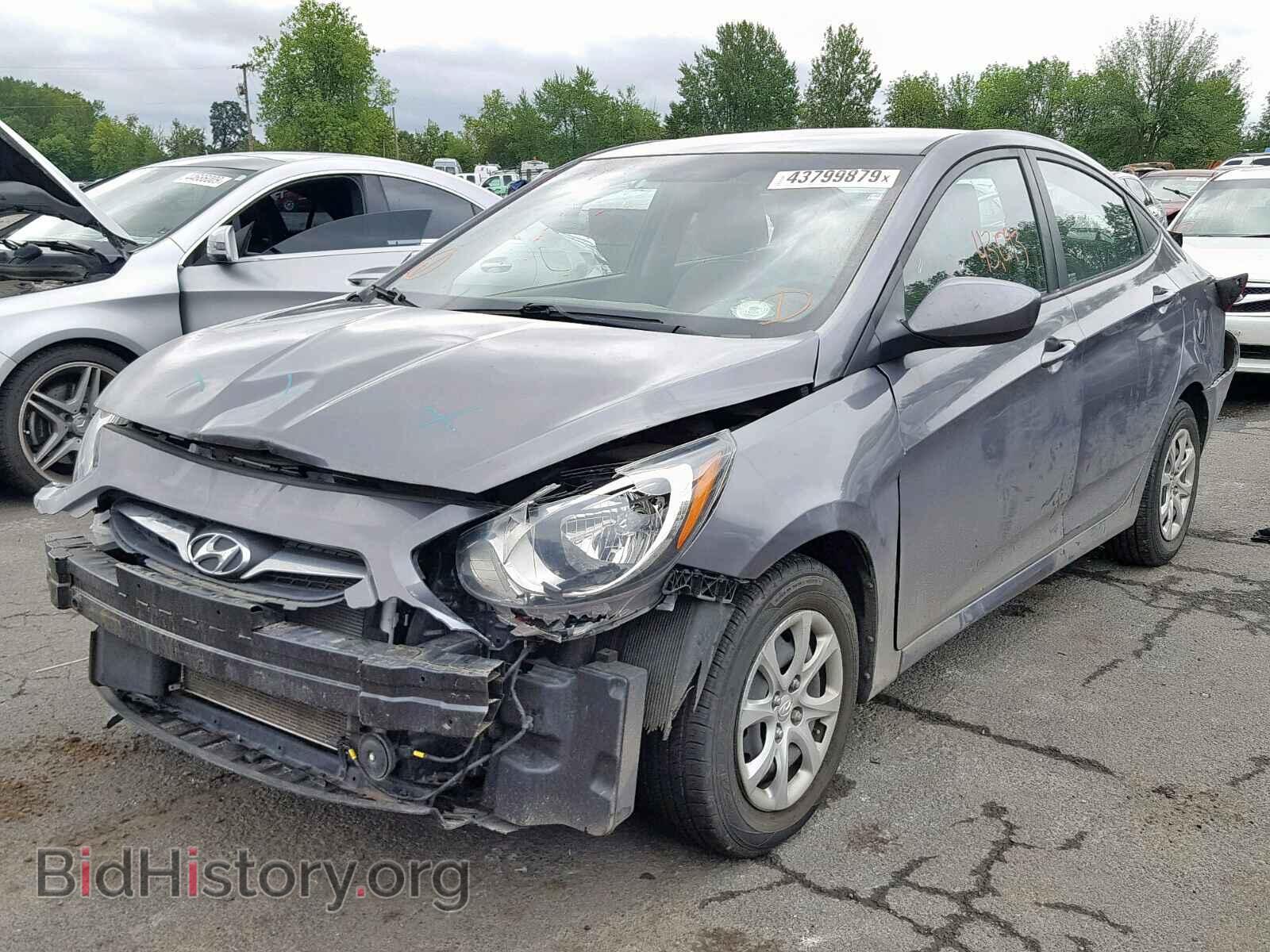 2014 HYUNDAI ACCENT - VIN: KMHCT4AEXEU742973 - Фото 2
