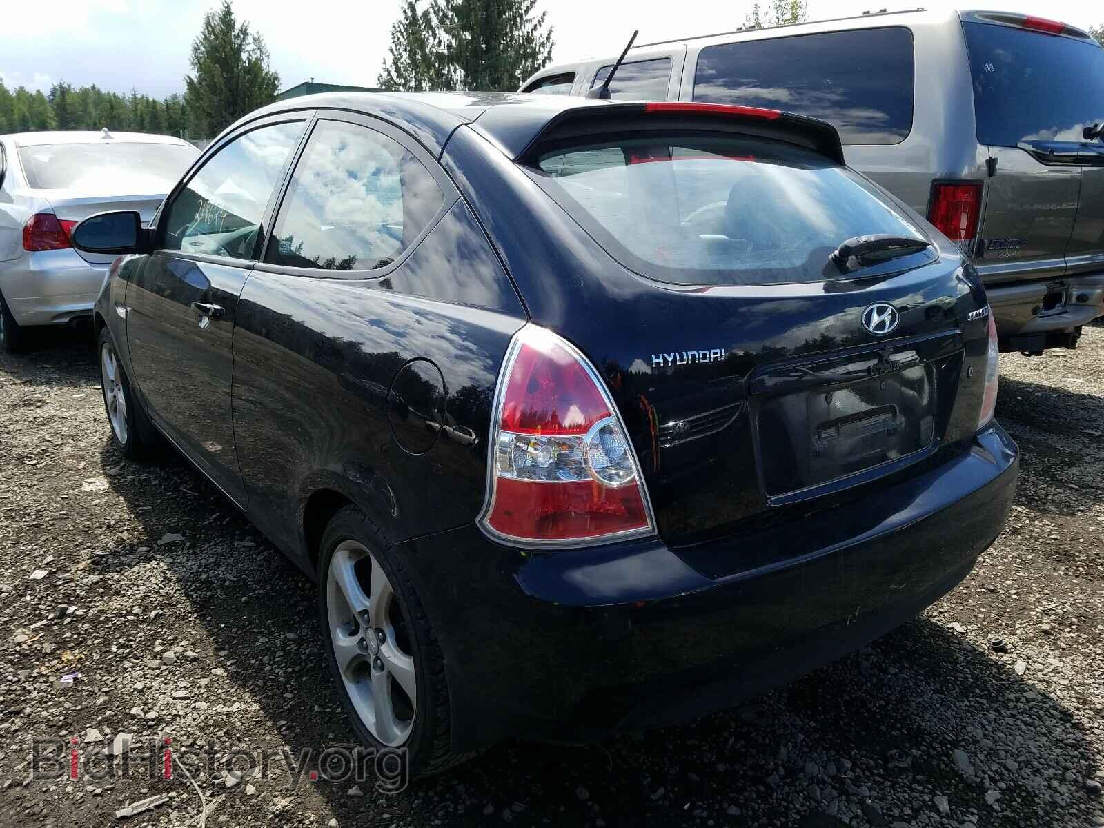 2007 HYUNDAI ACCENT - VIN: KMHCN36C77U012811 - Фото 3
