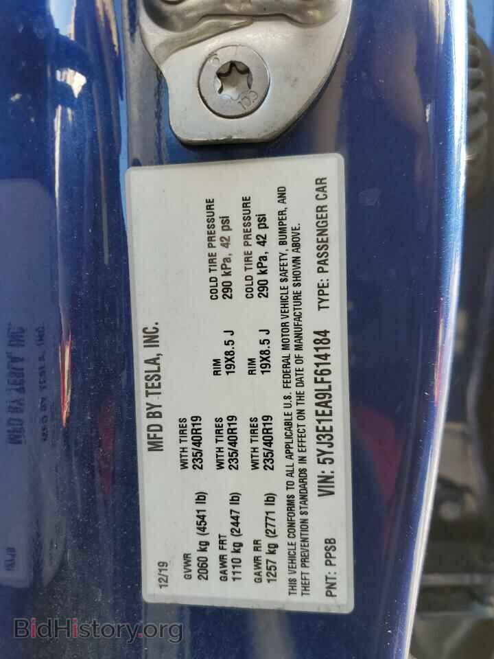 2020 TESLA MODEL 3 - VIN: 5YJ3E1EA9LF614184 - Photo 12