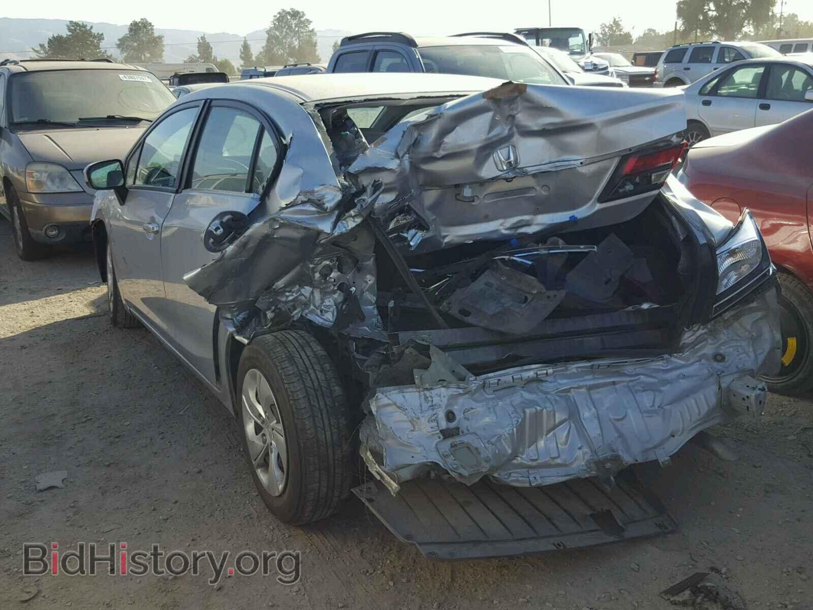 2014 HONDA CIVIC - VIN: 19XFB2F51EE257038 - Фото 3