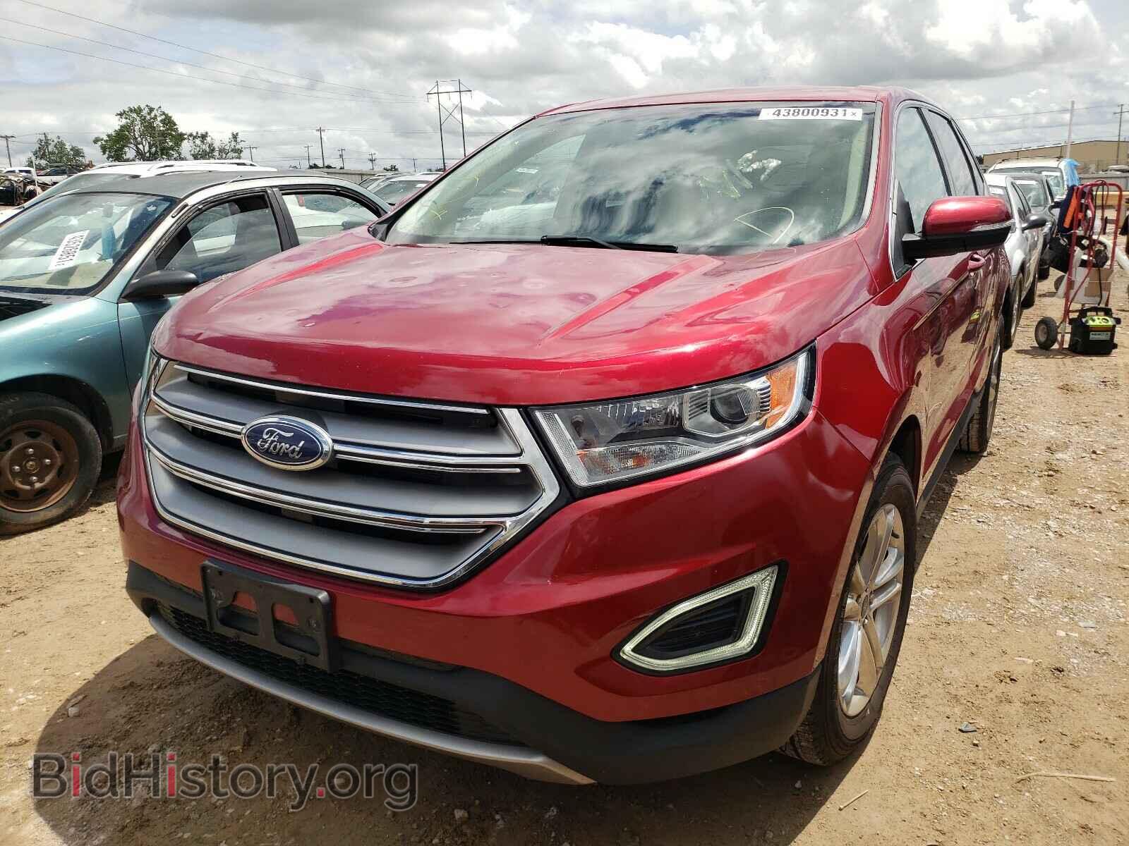 2015 FORD EDGE - VIN: 2FMTK3J98FBB66663 - Фото 2