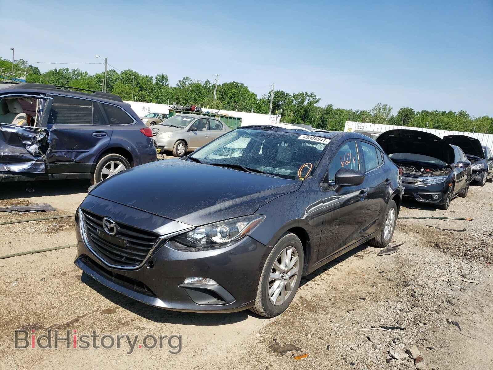 2014 MAZDA 3 - VIN: JM1BM1V70E1168134 - Фото 2