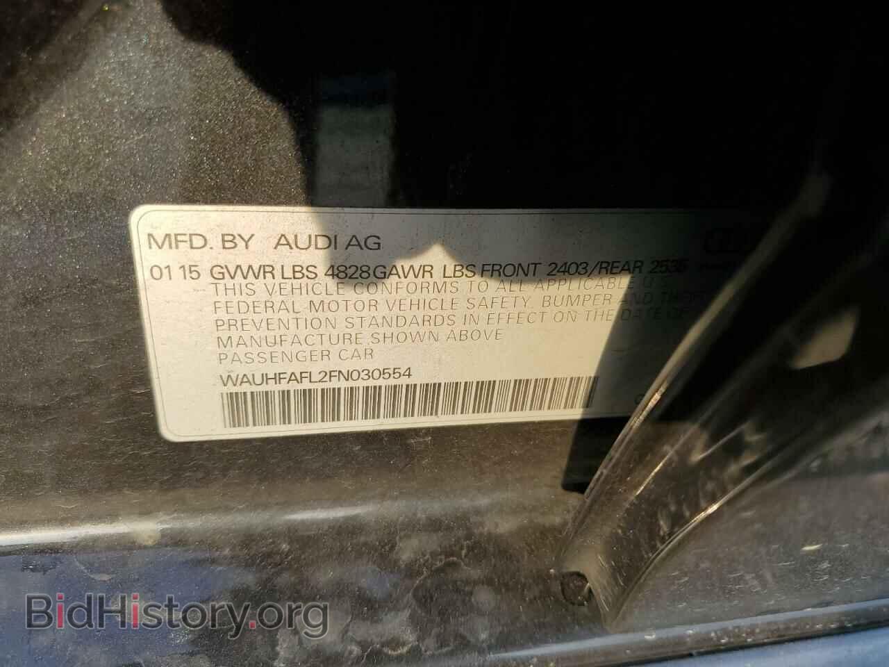 2015 AUDI A4 - VIN: WAUHFAFL2FN030554 - Photo 12
