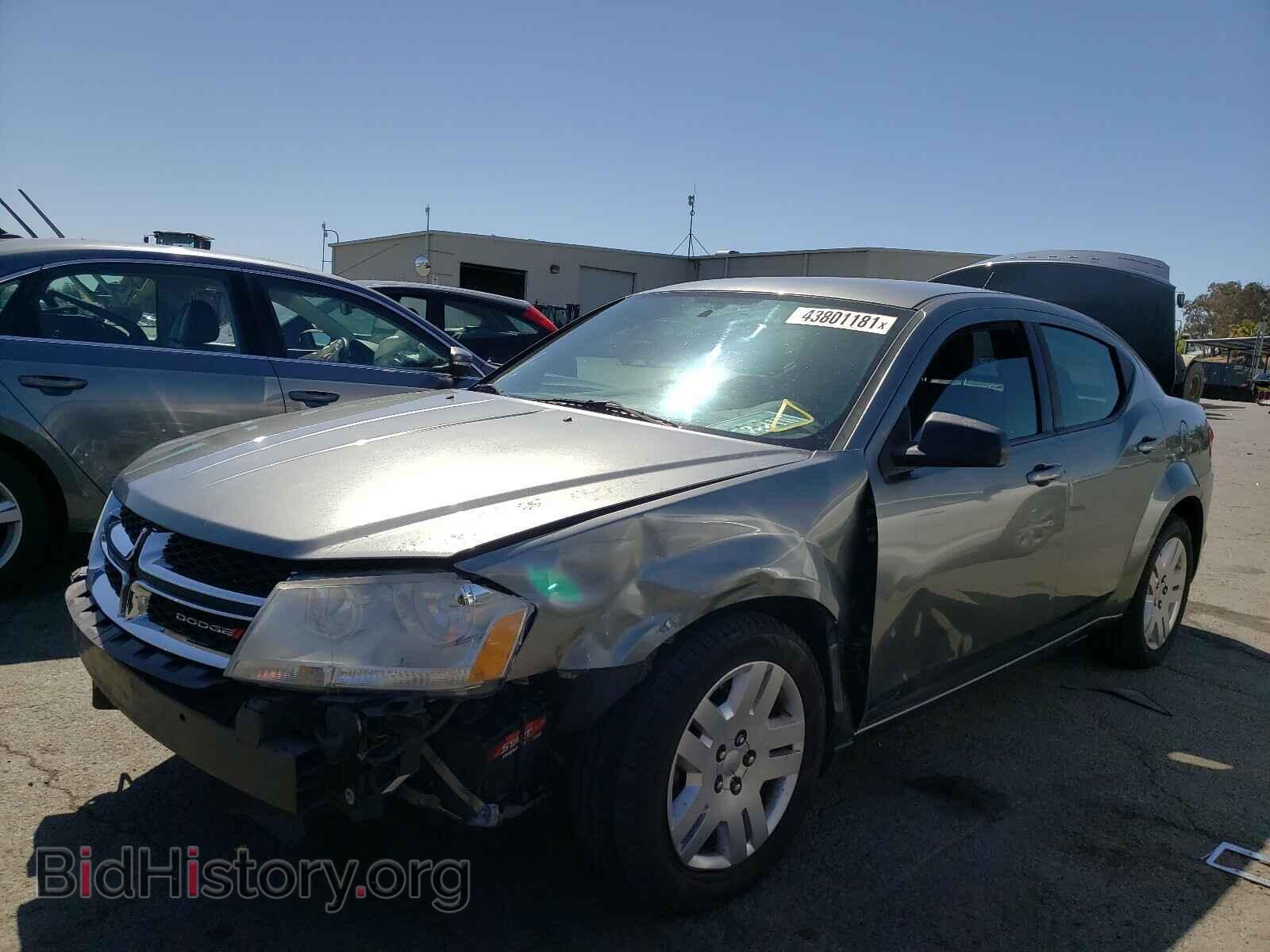 2013 DODGE AVENGER - VIN: 1C3CDZAB8DN514584 - Фото 2