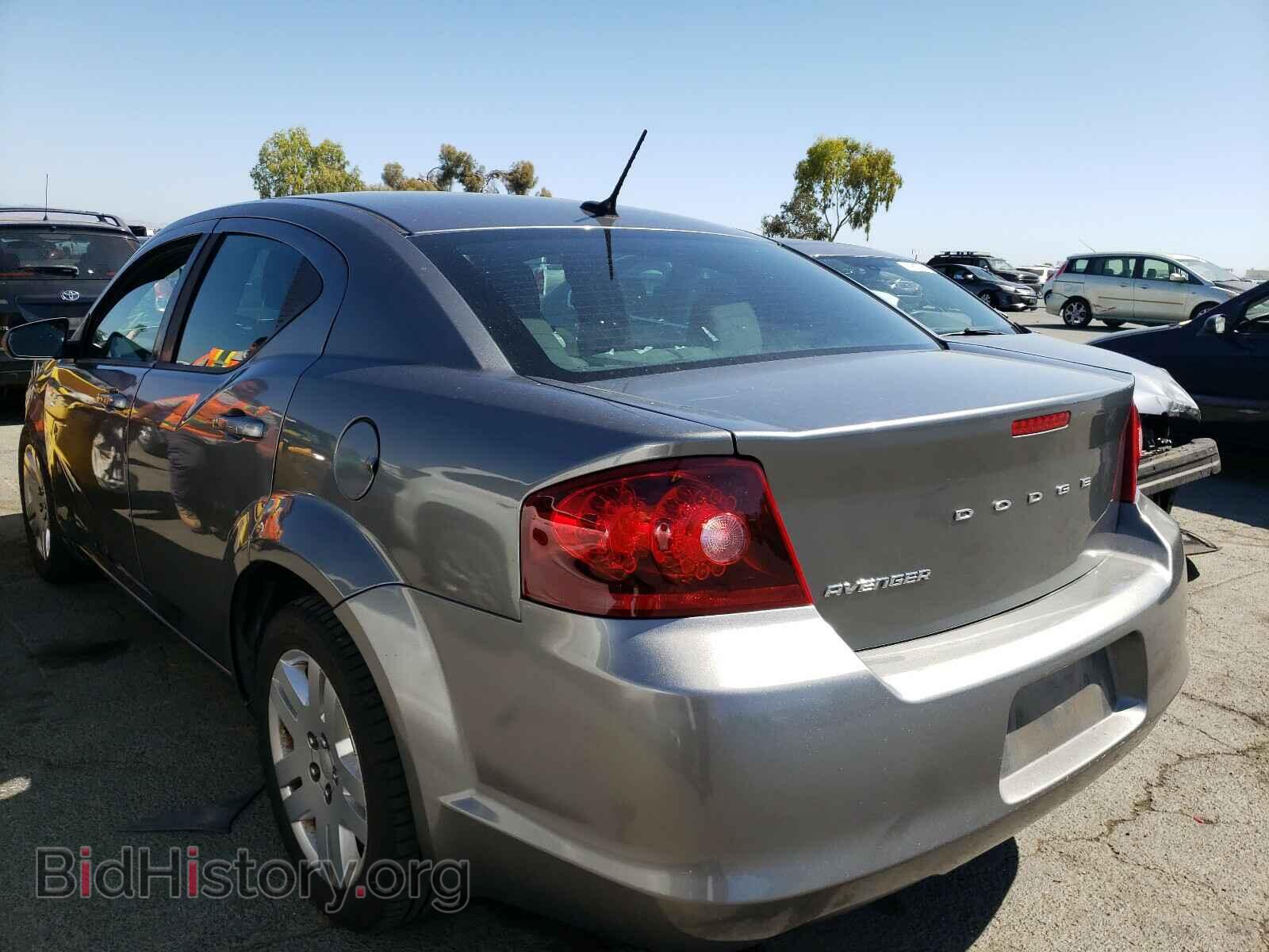 2013 DODGE AVENGER - VIN: 1C3CDZAB8DN514584 - Фото 3