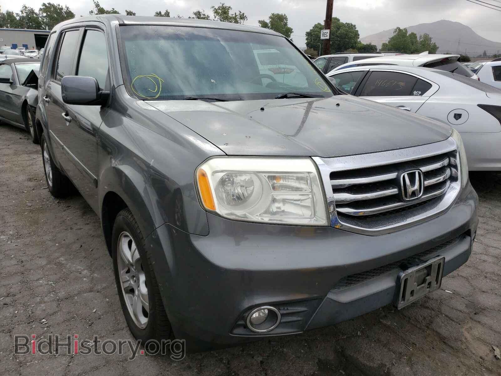 Photo 5FNYF3H54CB011740 - HONDA PILOT 2012