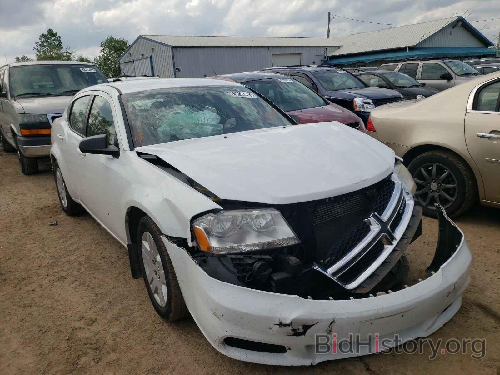 Фотография 1C3CDZAB2CN128290 - DODGE AVENGER 2012