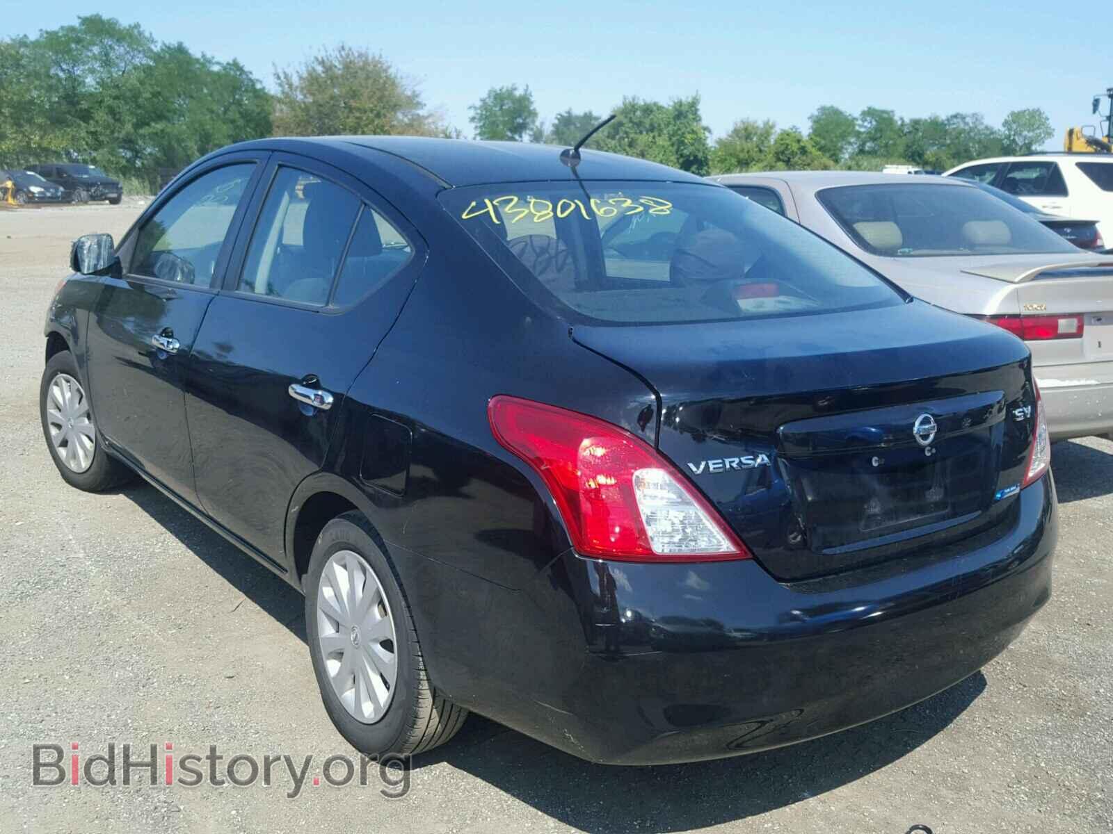 2012 NISSAN VERSA - VIN: 3N1CN7AP8CL811719 - Фото 3