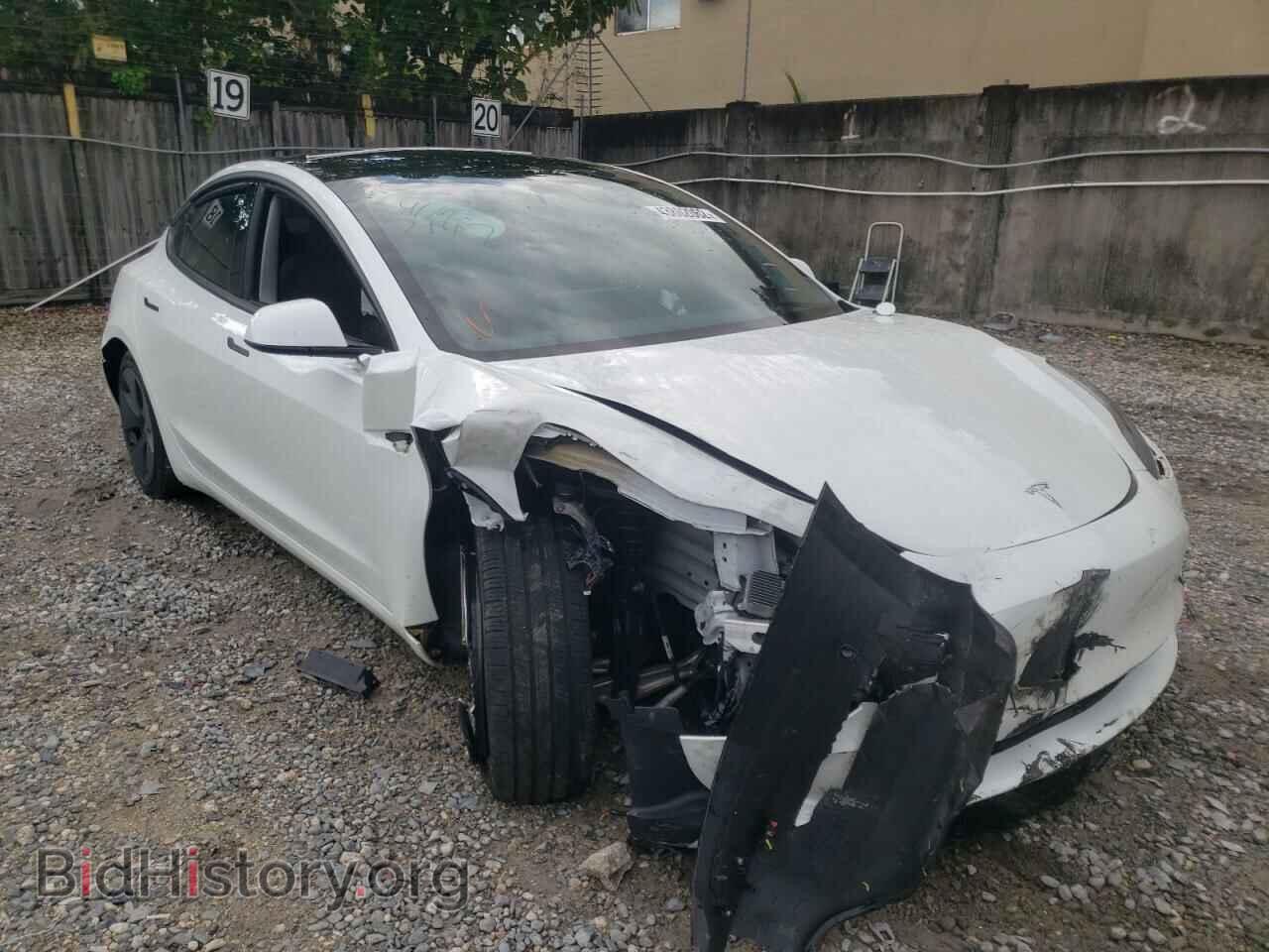 Photo 5YJ3E1EB5MF902147 - TESLA MODEL 3 2021