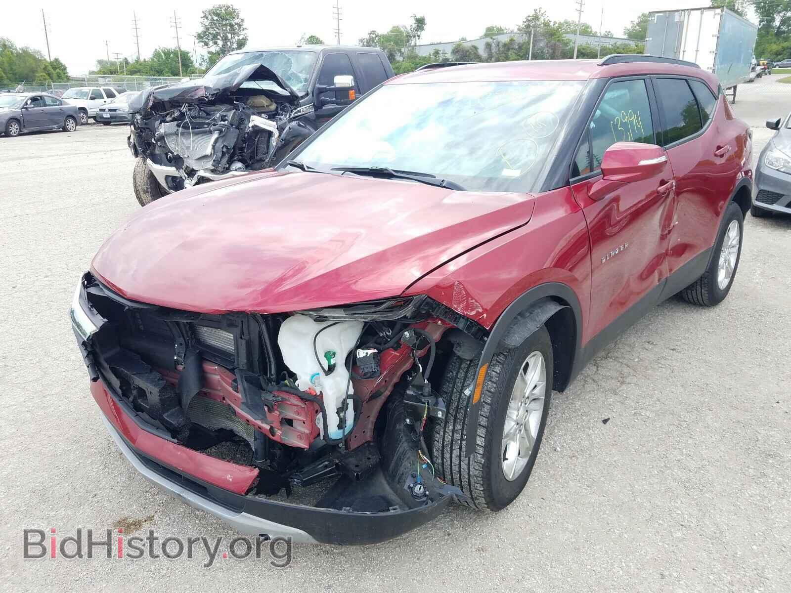 2019 CHEVROLET BLAZER - VIN: 3GNKBCRS2KS696906 - Фото 2