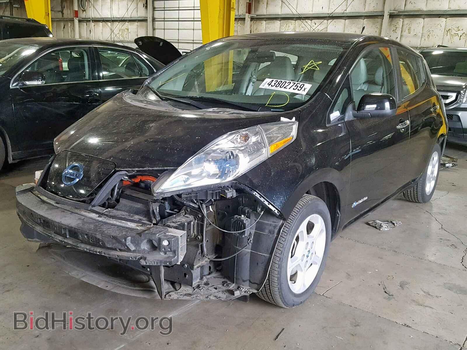 2013 NISSAN LEAF - VIN: 1N4AZ0CP0DC401867 - Photo 2