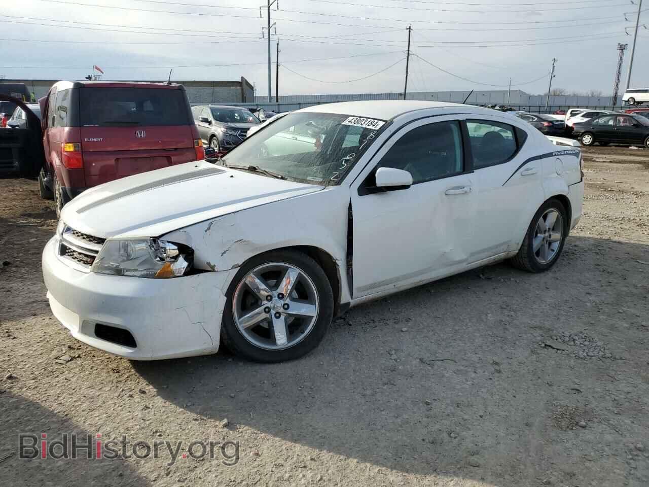 Photo 1C3CDZCB6CN287052 - DODGE AVENGER 2012
