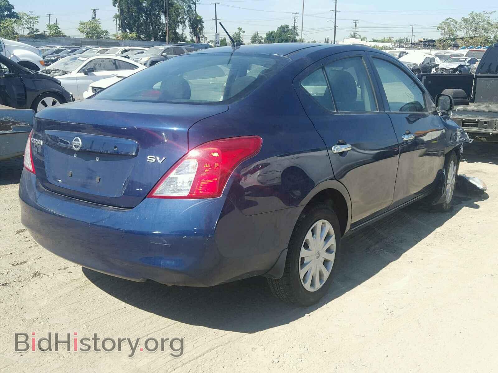 2012 NISSAN VERSA - VIN: 3N1CN7AP4CL846645 - Фото 4
