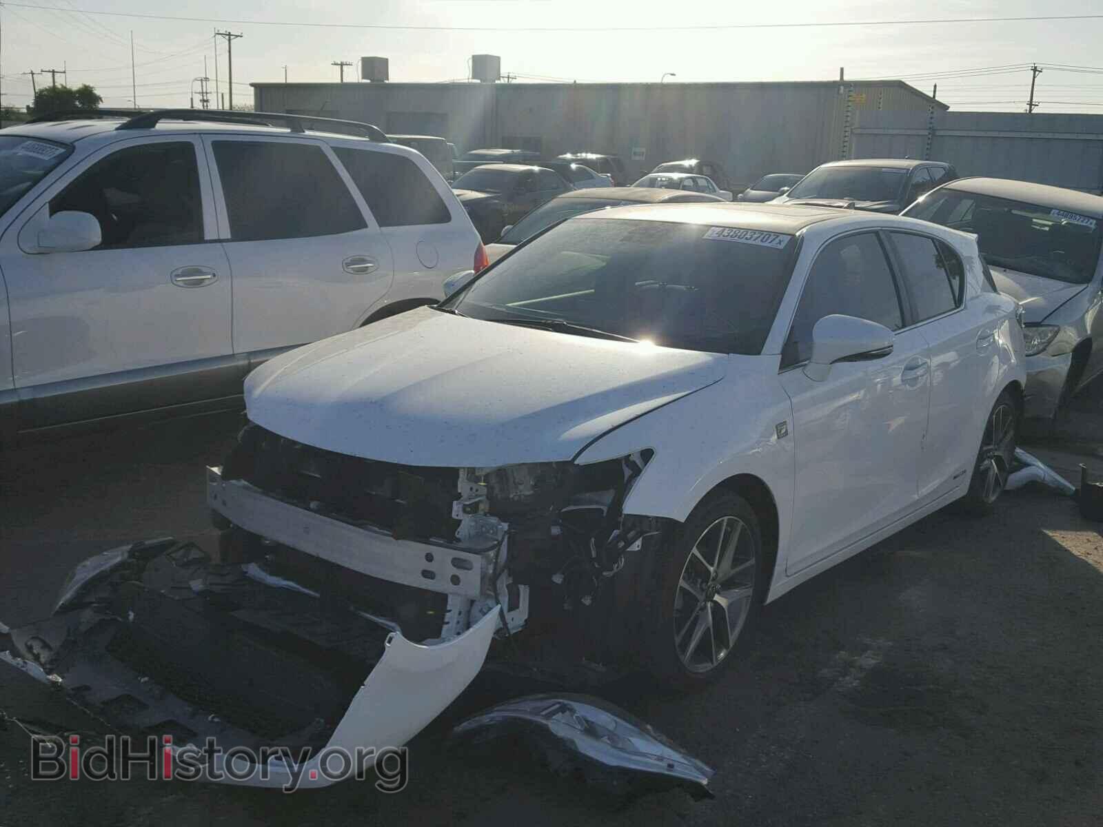 2015 LEXUS CT 200 - VIN: JTHKD5BH9F2235747 - Фото 2