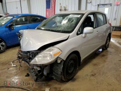 2007 Nissan VERSA Versa S, серебристый — VIN 3N1BC13E37L444793, Copart
