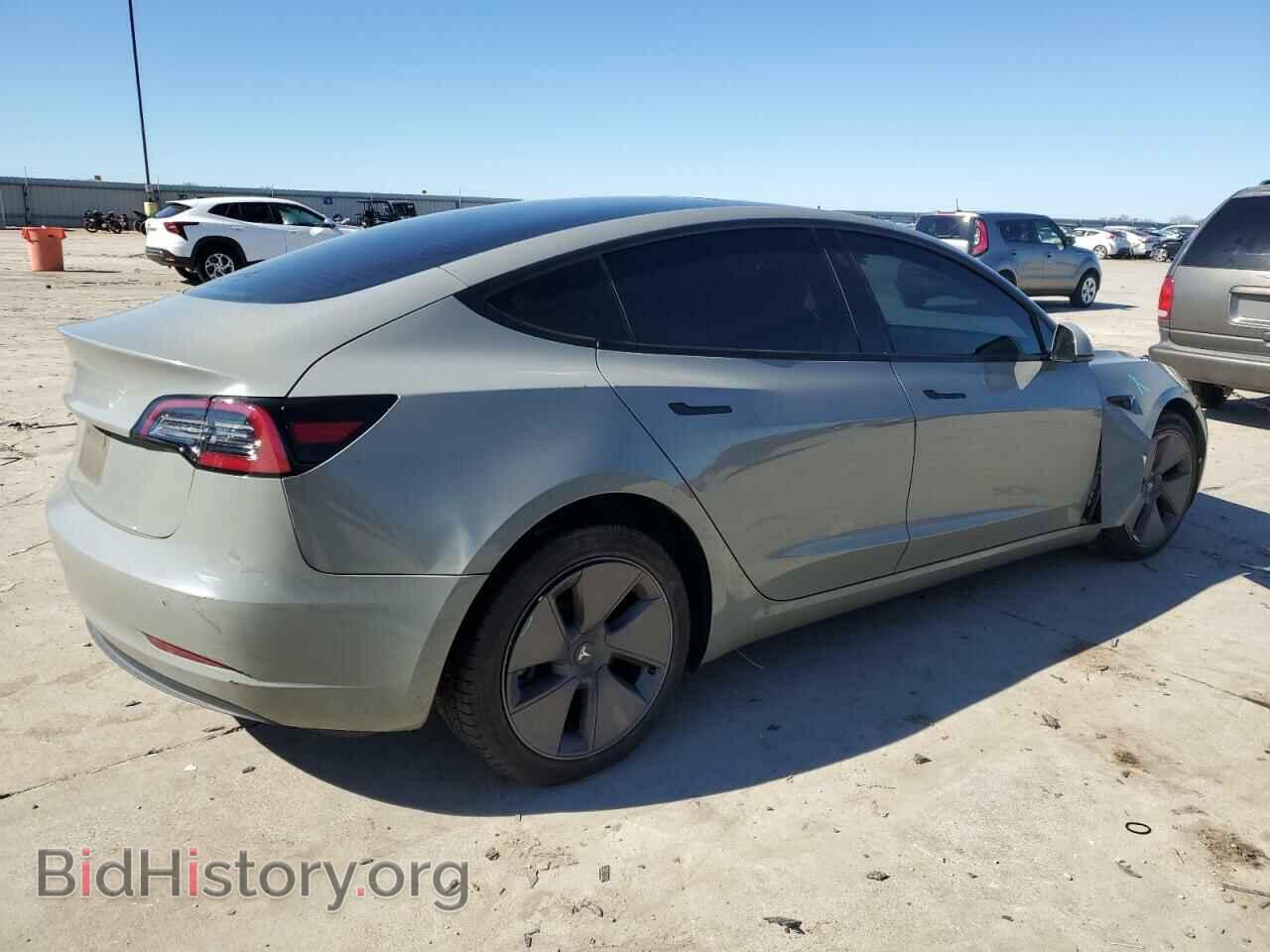 2022 TESLA MODEL 3 - VIN: 5YJ3E1EA5NF124425 - Фото 3