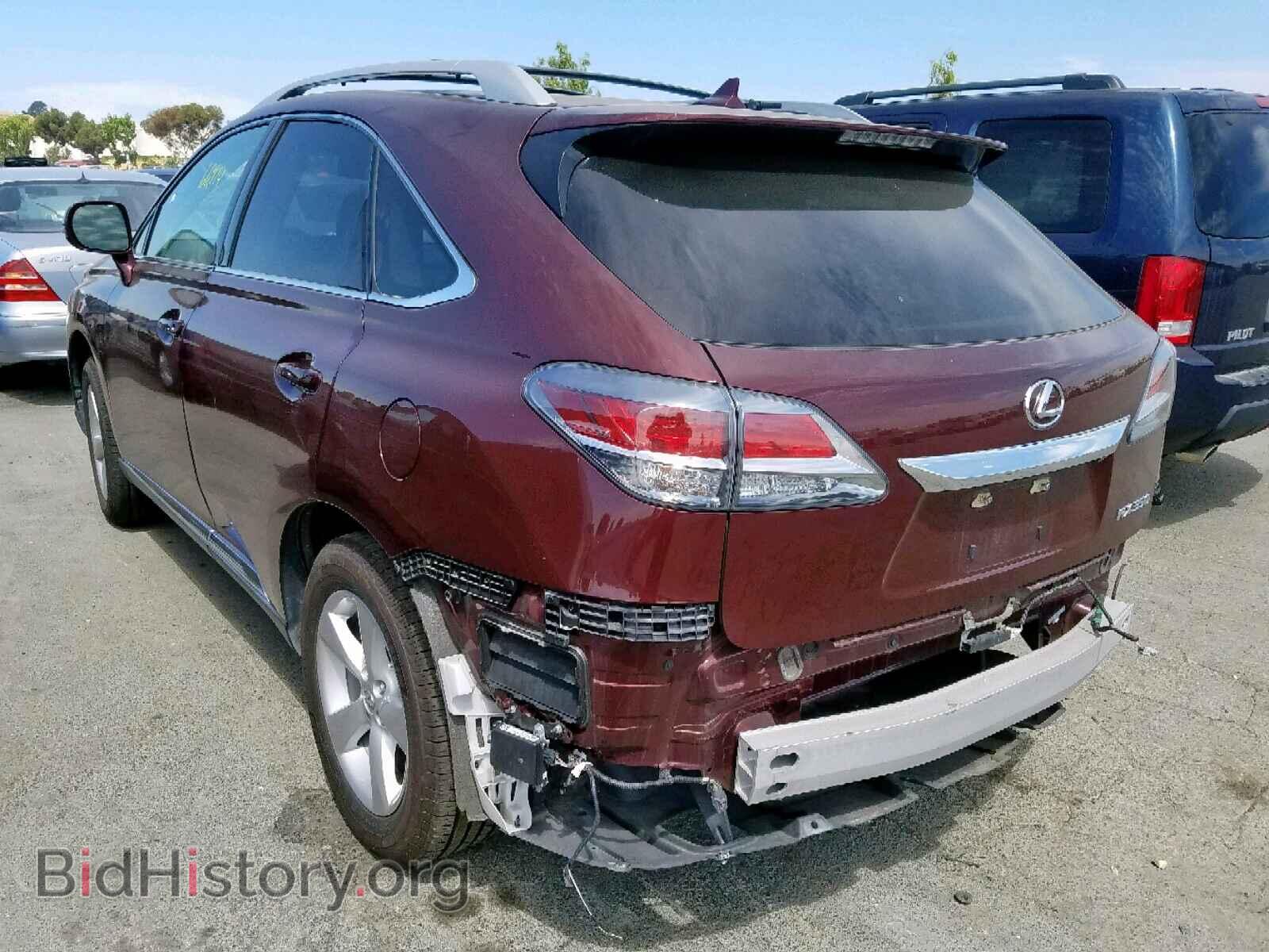 2013 LEXUS RX 350 - VIN: 2T2BK1BA4DC207979 - Фото 3