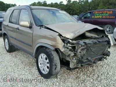 2006 Honda CRV CR-V EX, tan — VIN JHLRD78866C061832, Copart