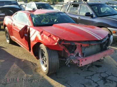 2010 Chevrolet CAMARO, red — VIN 2G1FA1EV5A9210515, Copart